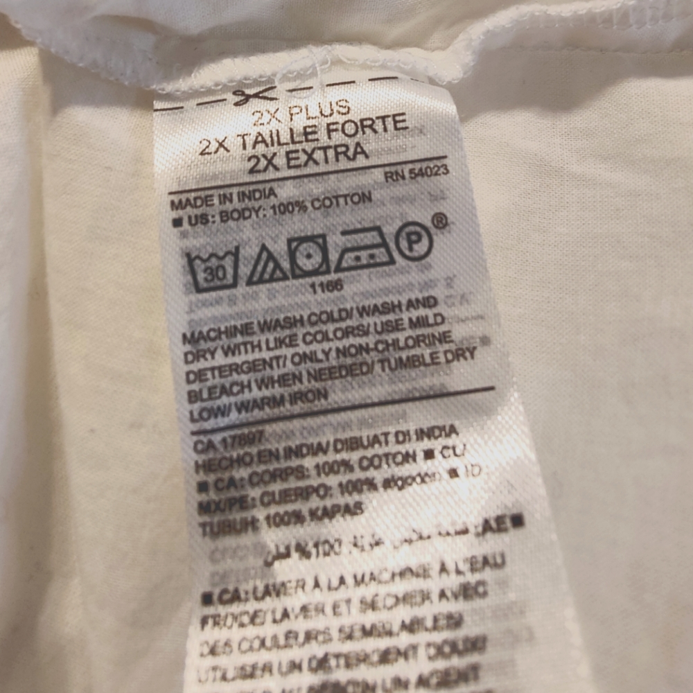 Old Navy White Button Down Shirt - Picture 4 of 4